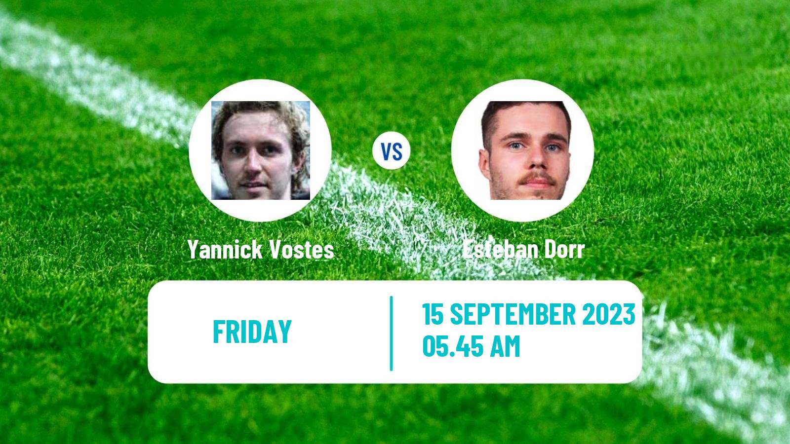 Table tennis Tt Star Series Men Yannick Vostes - Esteban Dorr