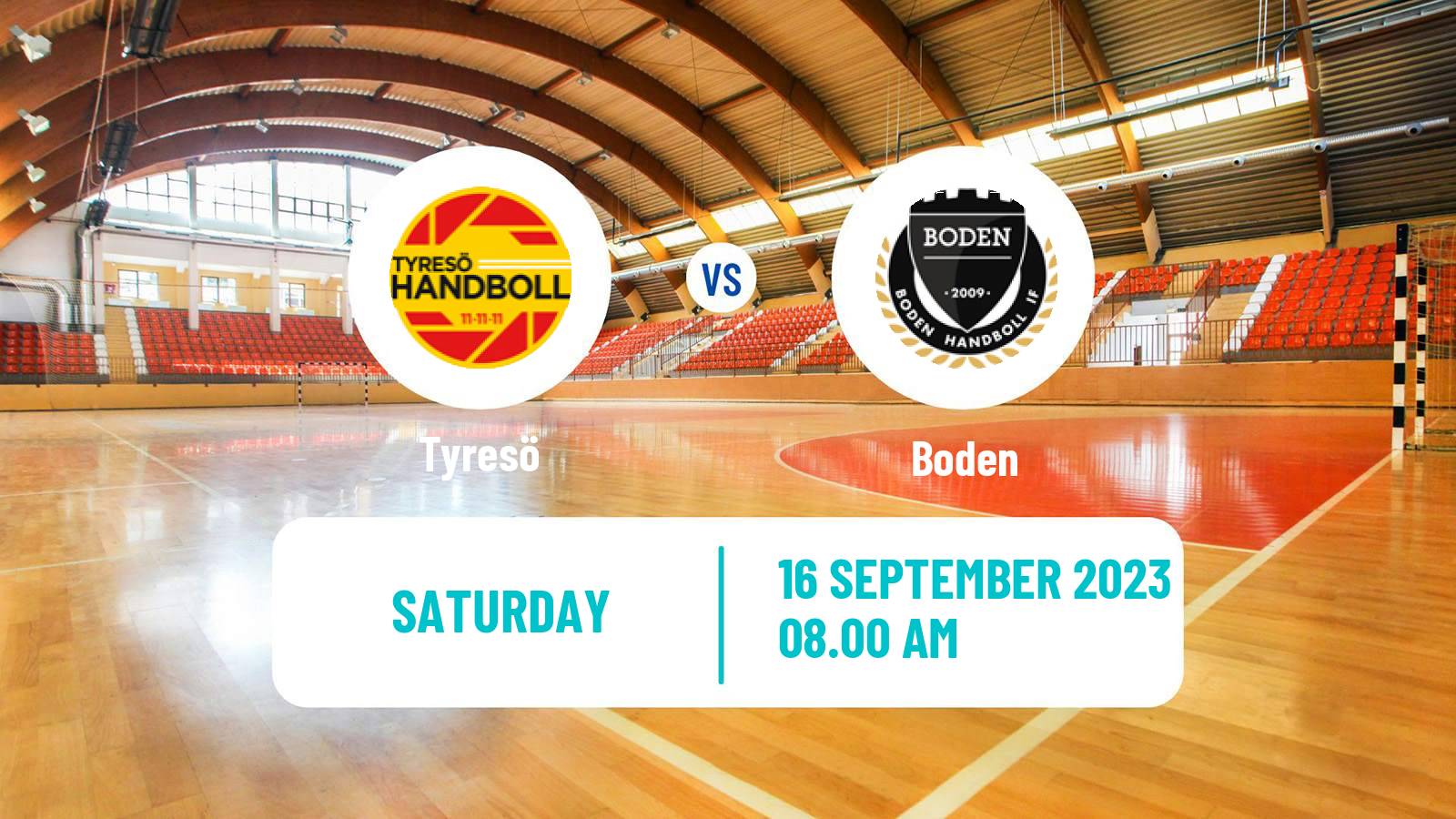 Handball Swedish Allsvenskan Handball Women Tyresö - Boden