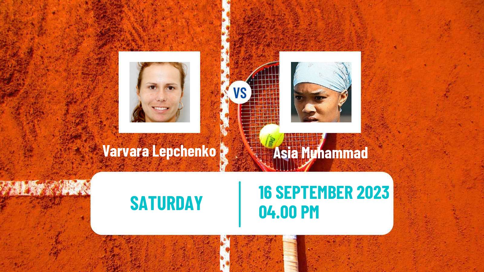 Tennis WTA Guadalajara Varvara Lepchenko - Asia Muhammad