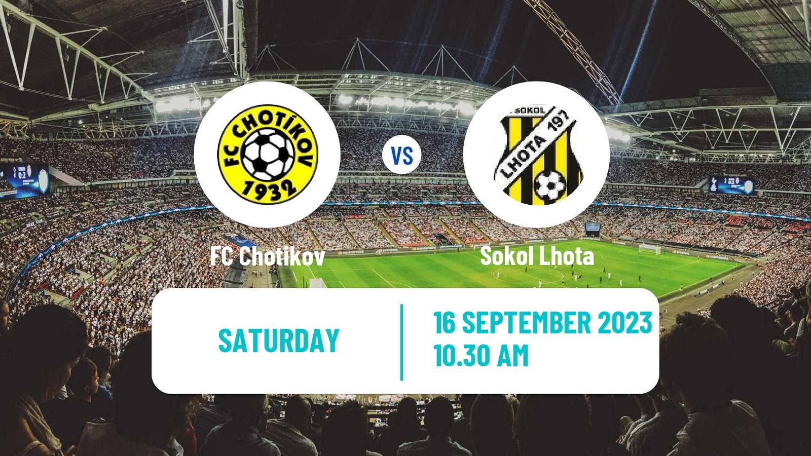 Soccer Czech Plzensky KP Chotikov - Sokol Lhota