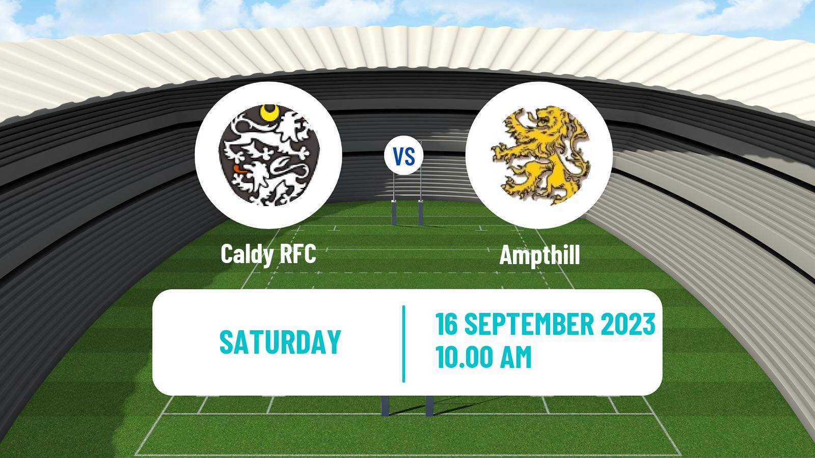 Rugby union English Premiership Rugby Cup Caldy - Ampthill