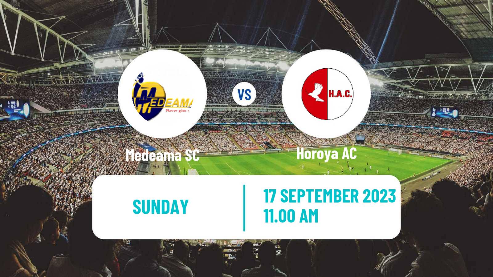 Soccer CAF Champions League Medeama - Horoya