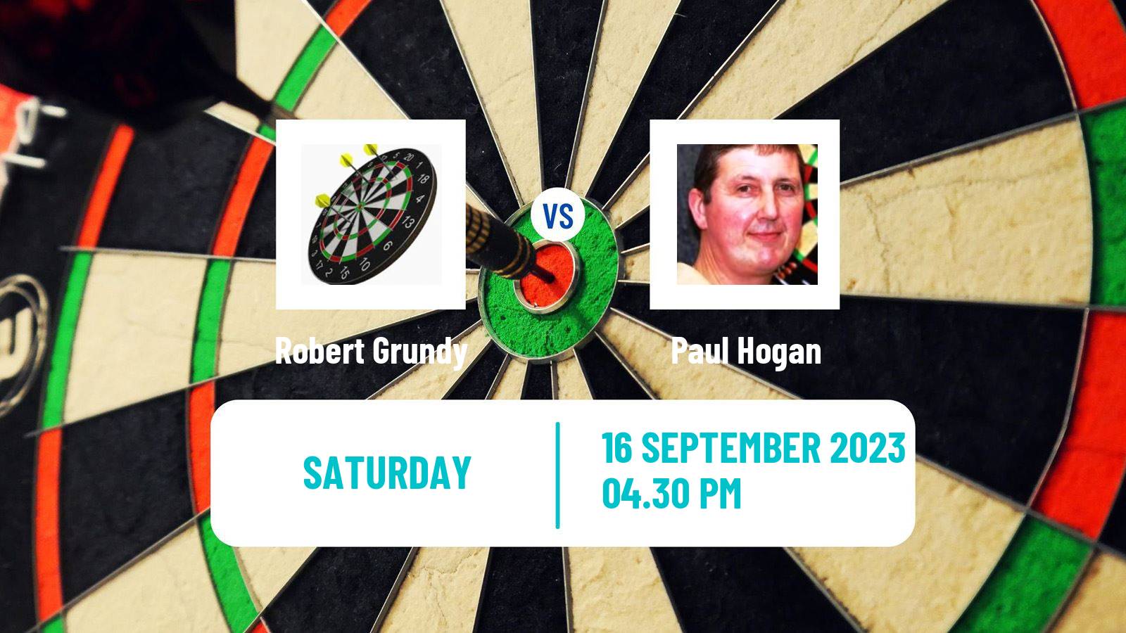 Darts Modus Super Series Robert Grundy - Paul Hogan