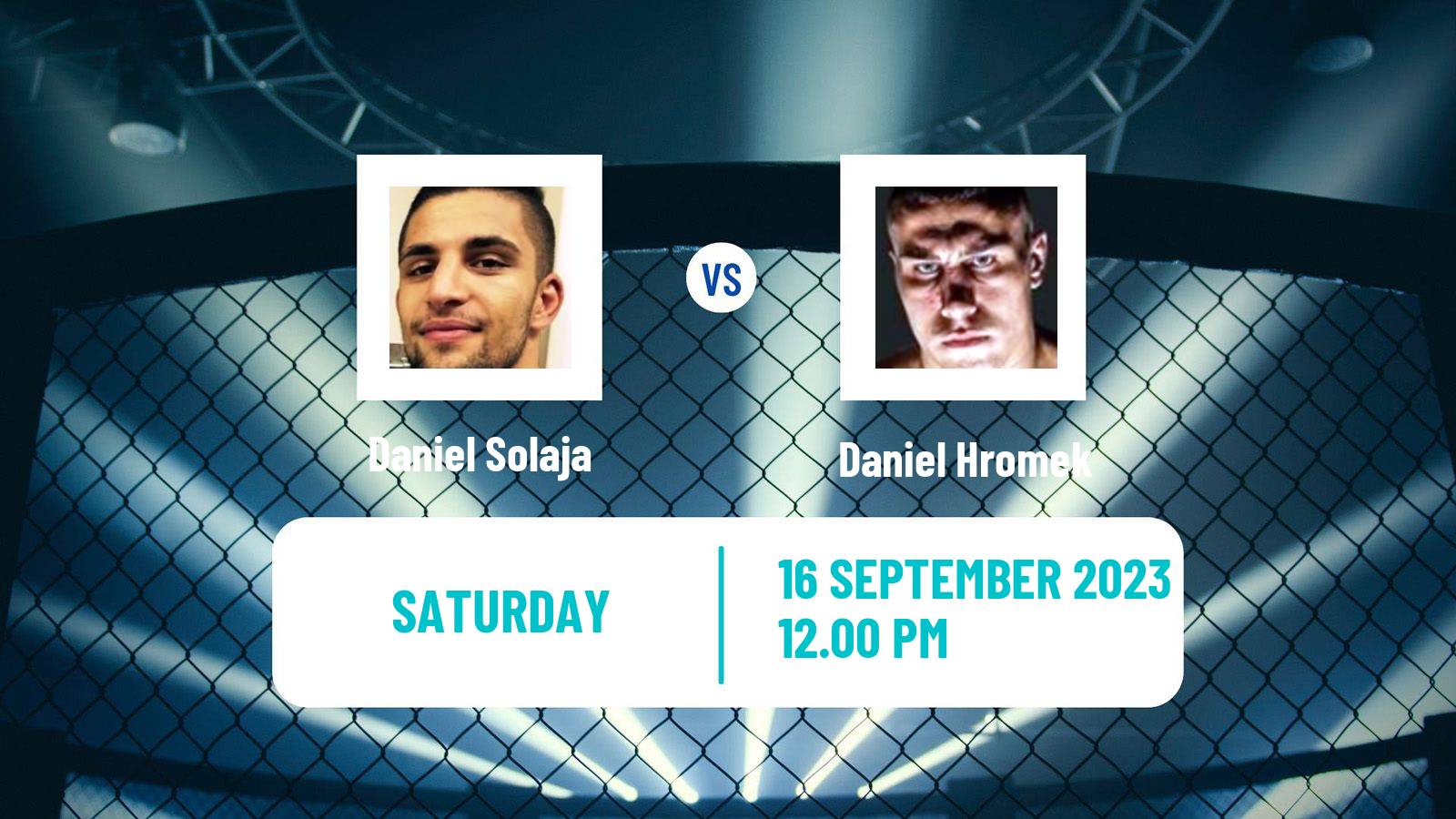 MMA Welterweight Oktagon Men Daniel Solaja - Daniel Hromek