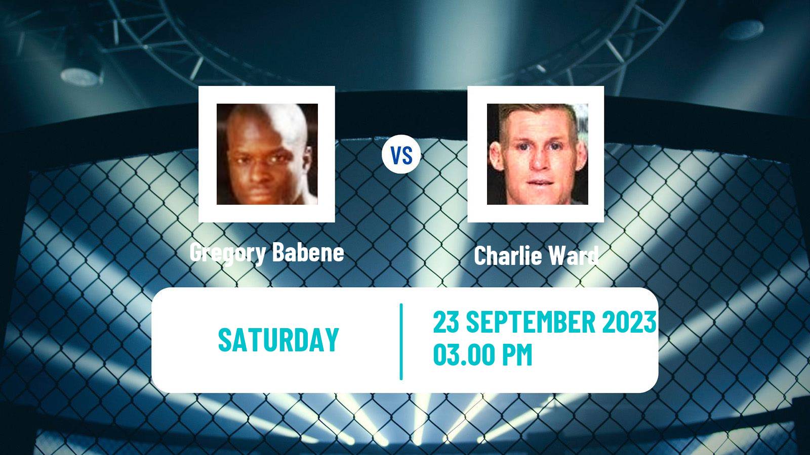 MMA Middleweight Bellator Men Gregory Babene - Charlie Ward