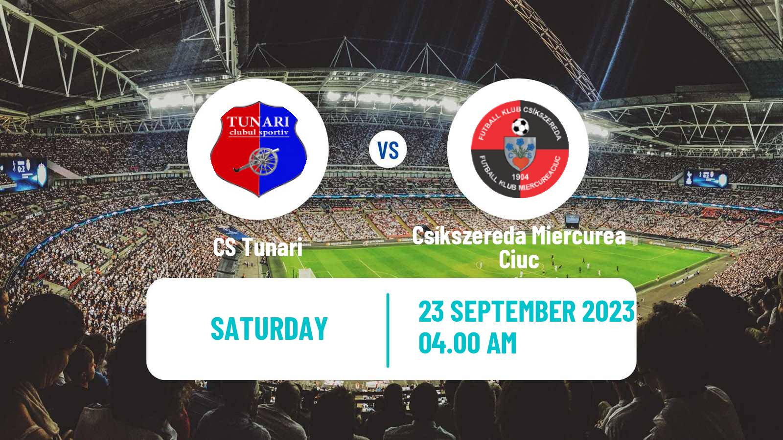 Soccer Romanian Division 2 Tunari - Csíkszereda Miercurea Ciuc