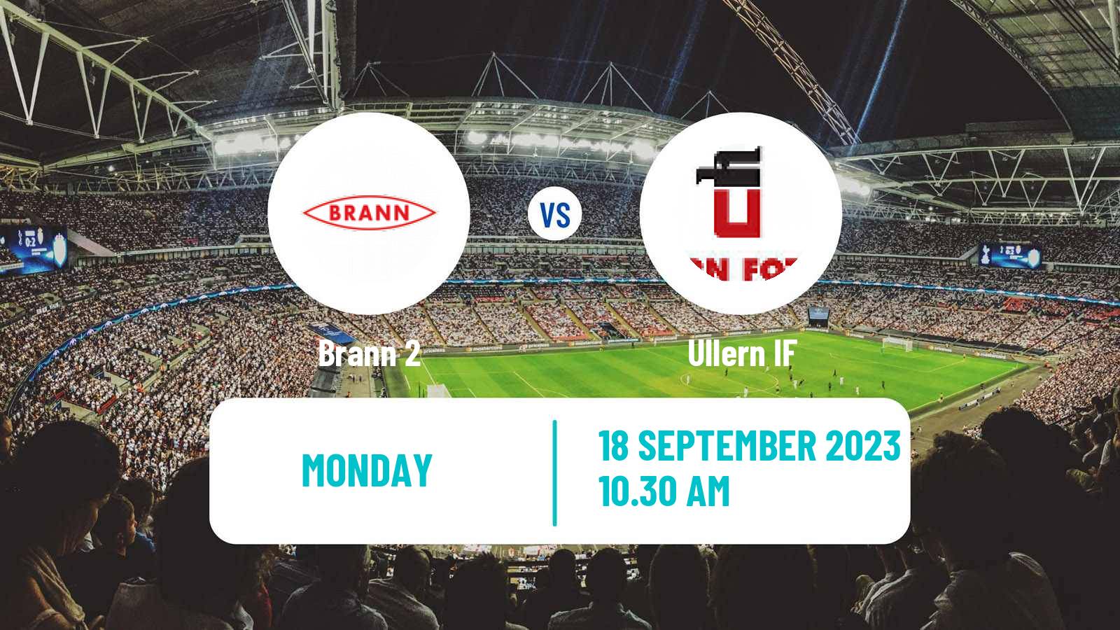 Soccer Norwegian Division 2 - Group 2 Brann 2 - Ullern