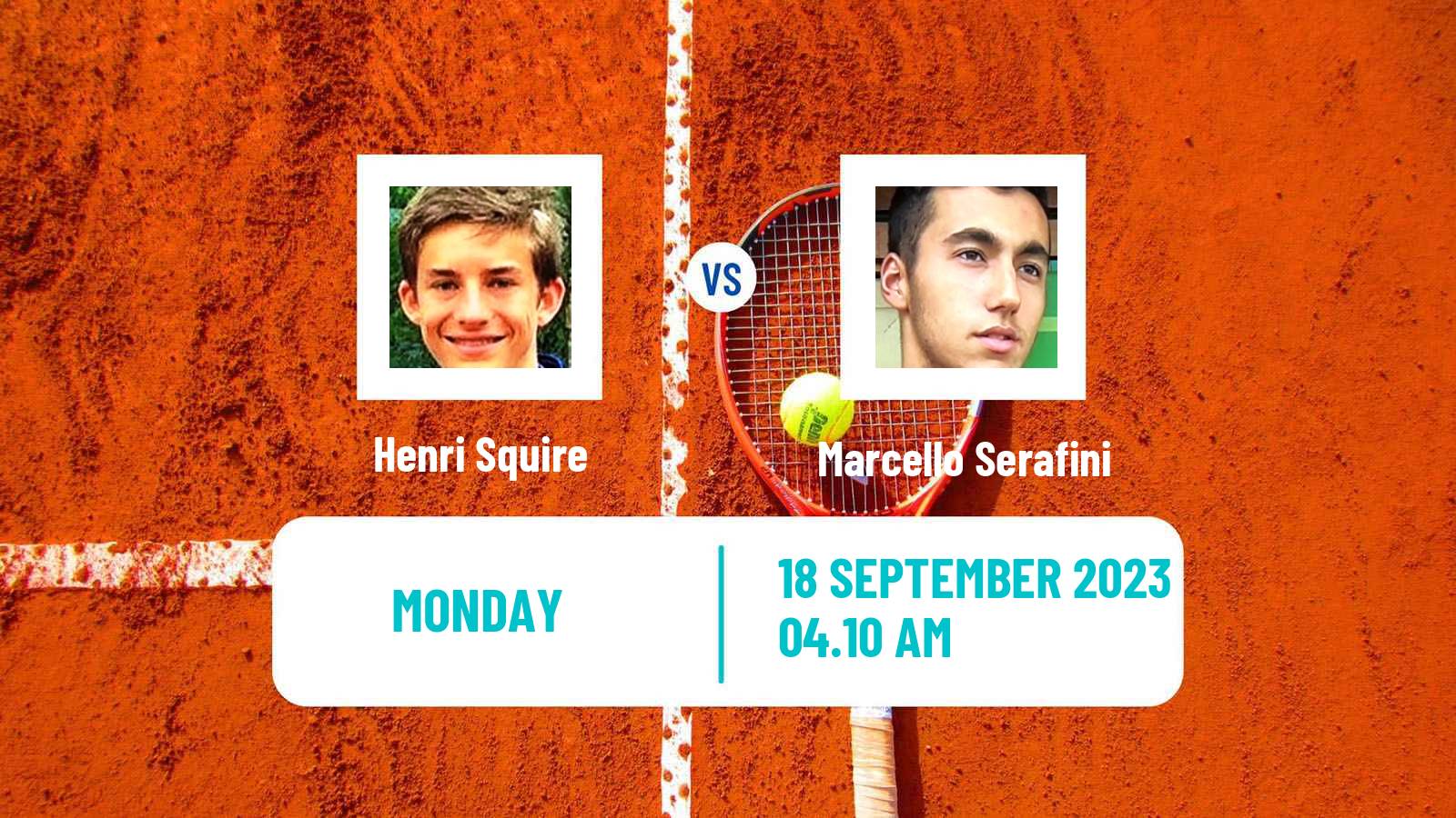 Tennis Bad Waltersdorf Challenger Men Henri Squire - Marcello Serafini