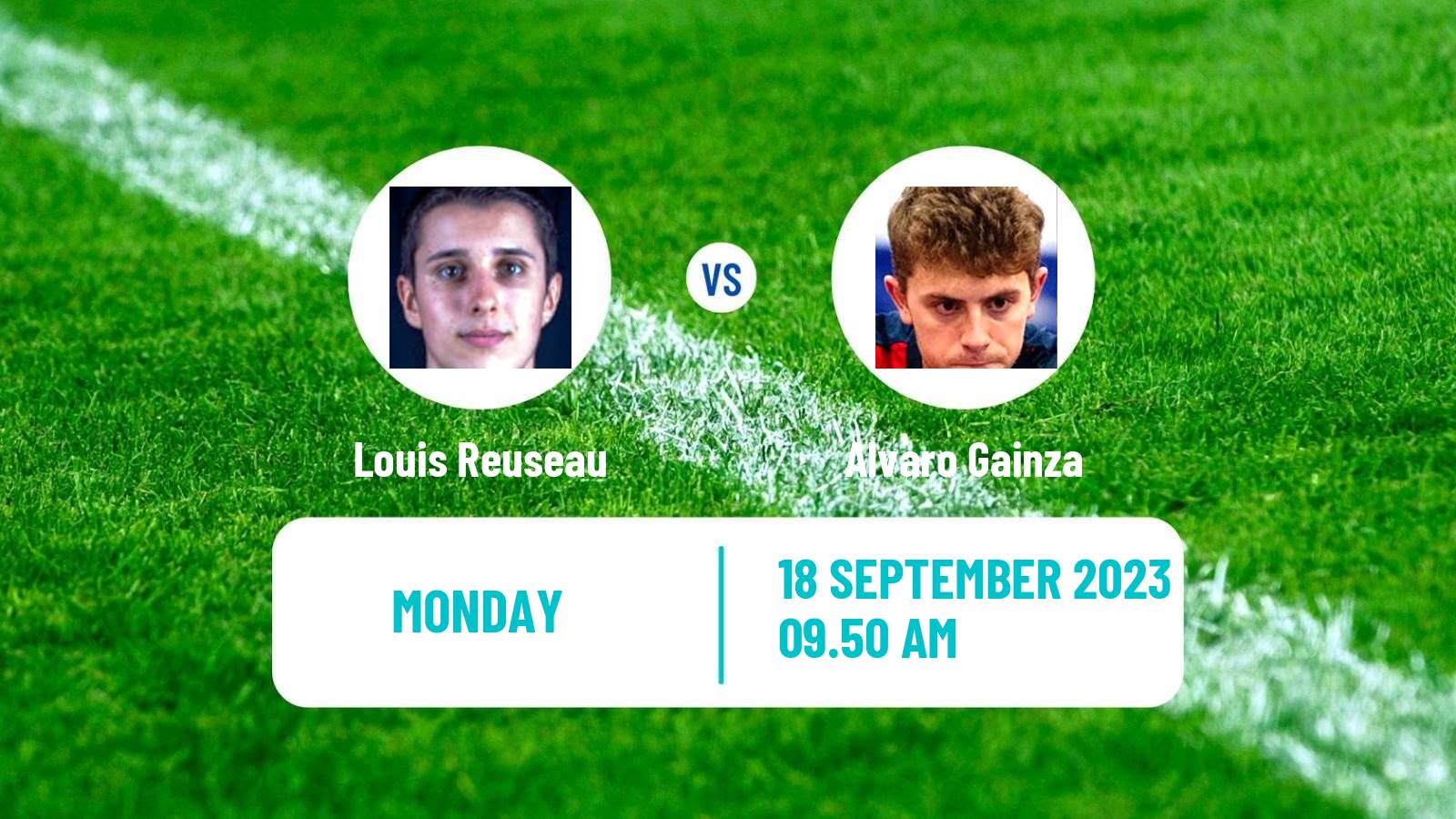 Table tennis Challenger Series Men Louis Reuseau - Alvaro Gainza