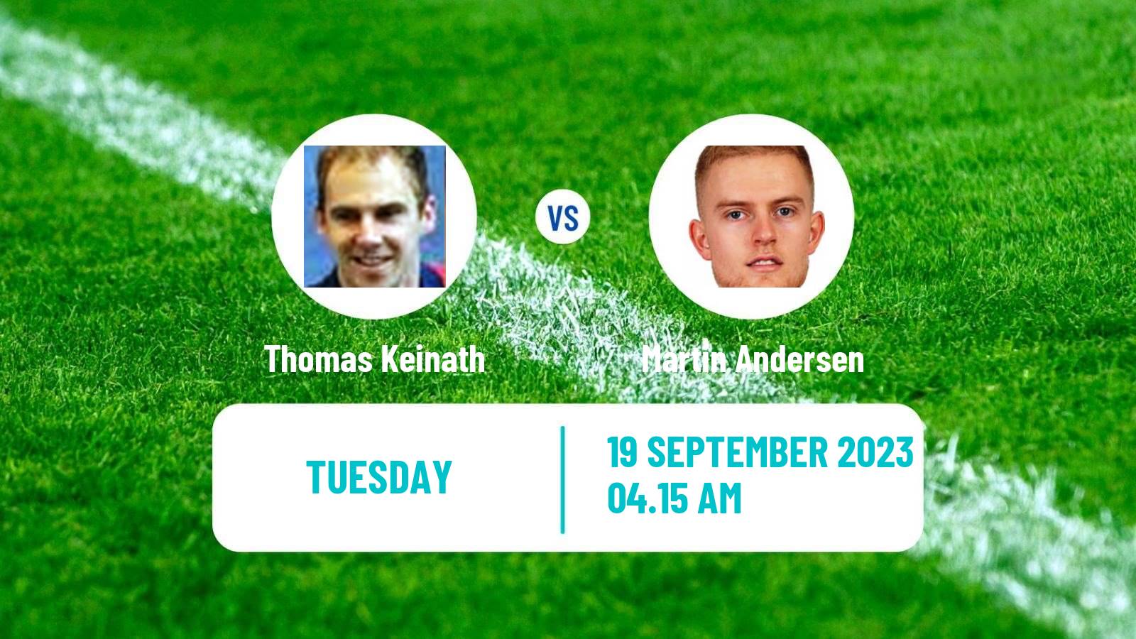 Table tennis Tt Star Series Men Thomas Keinath - Martin Andersen