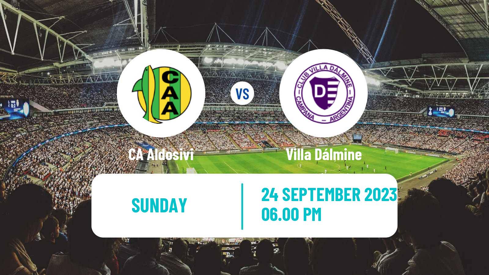 Soccer Argentinian Primera Nacional Aldosivi - Villa Dálmine