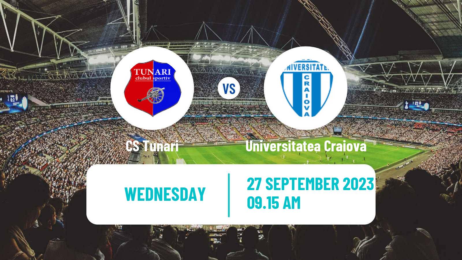 Soccer Romanian Cup Tunari - Universitatea Craiova