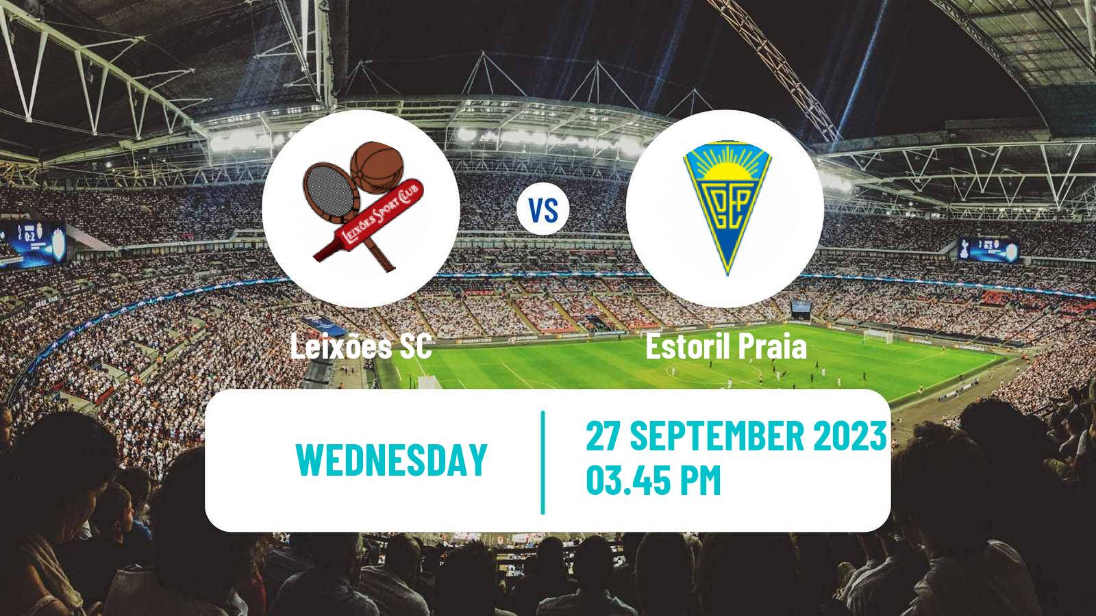 Soccer Portuguese League Cup Leixões - Estoril Praia
