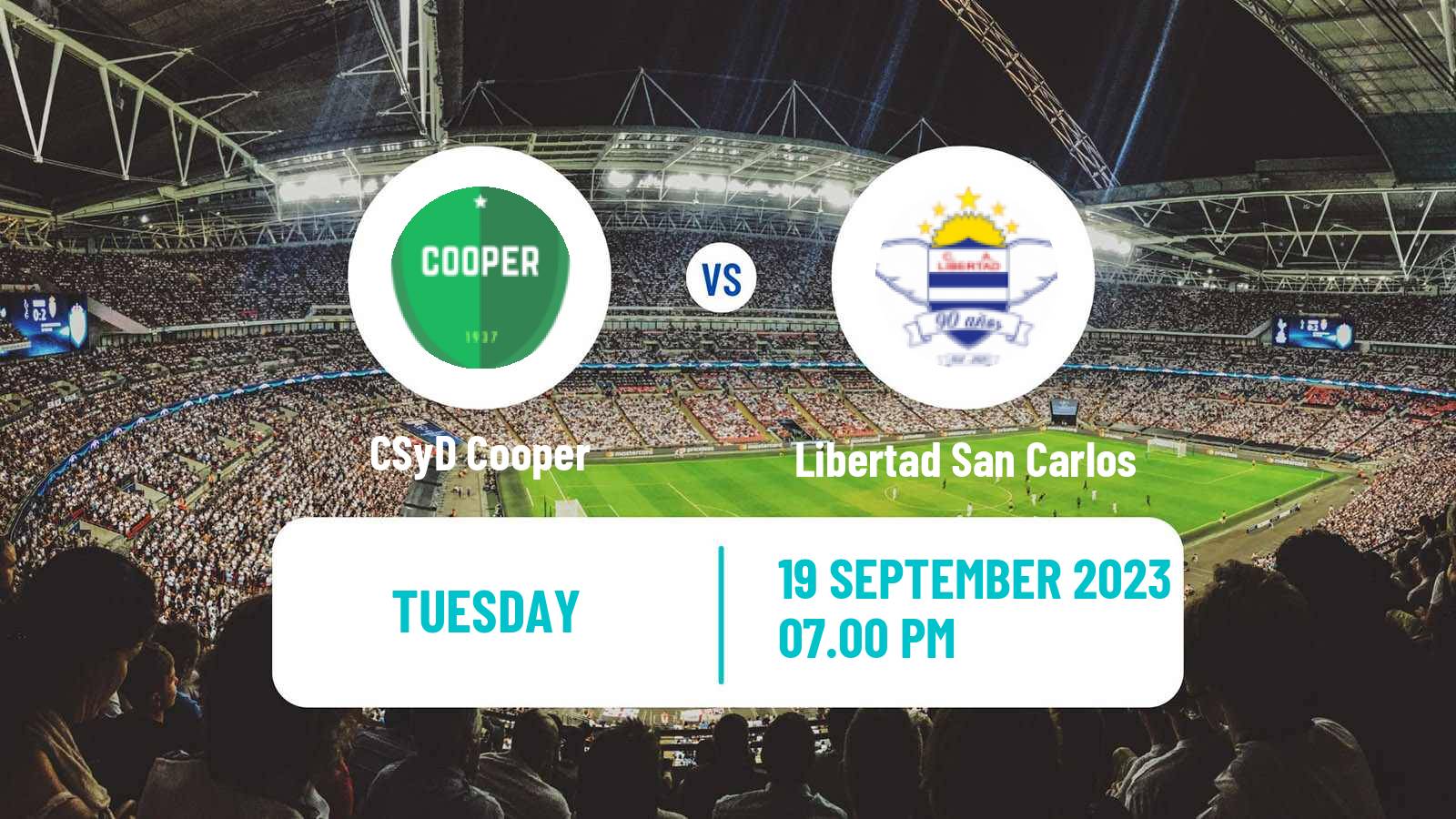 Soccer Uruguay Copa Cooper - Libertad San Carlos
