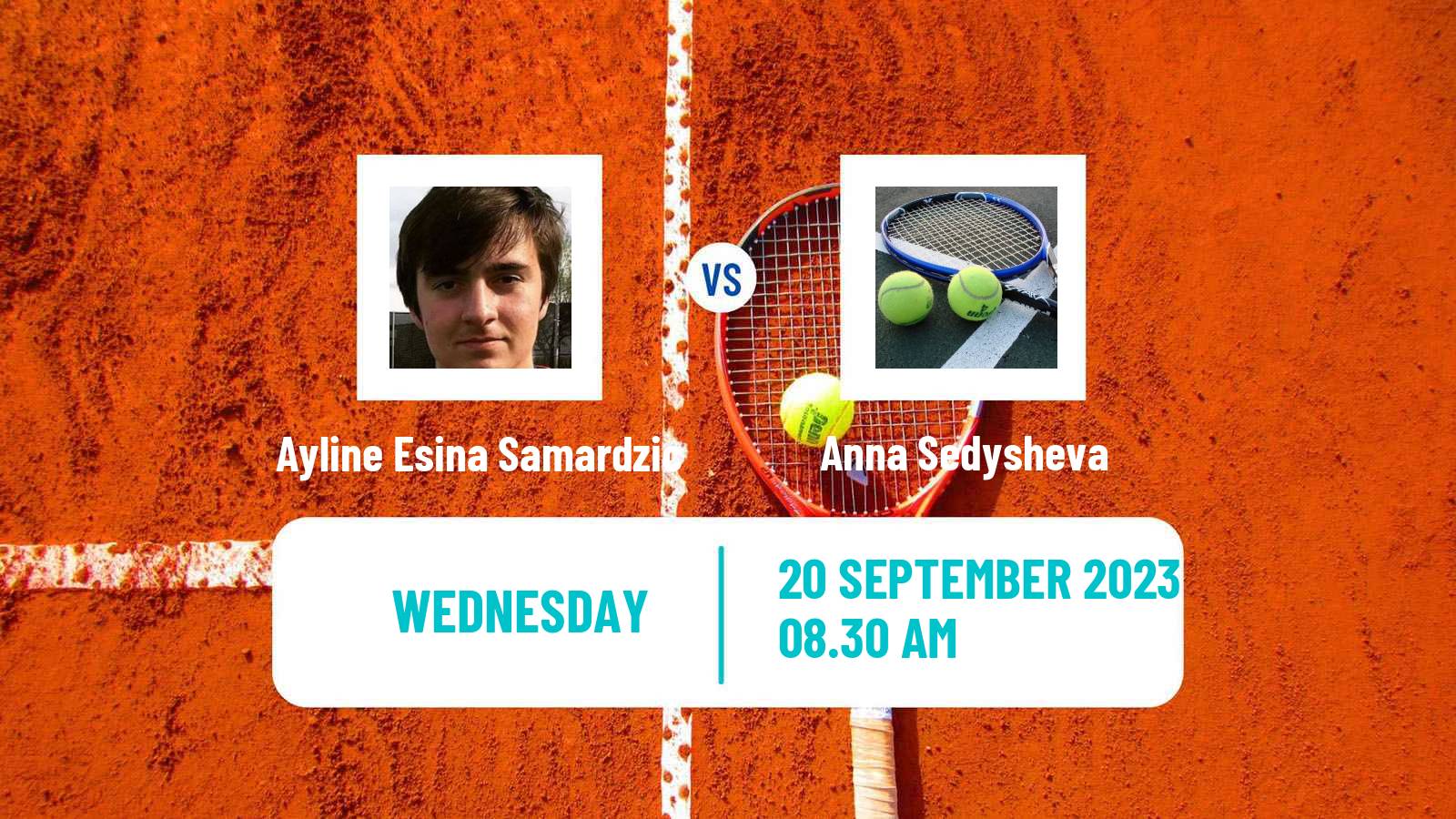 Tennis ITF W15 Sharm Elsheikh 11 Women Ayline Esina Samardzic - Anna Sedysheva