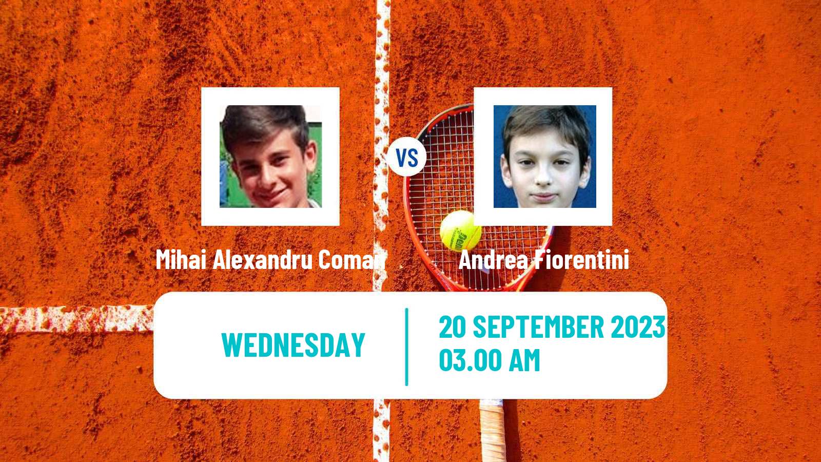 Tennis ITF M15 Kursumlijska Banja 9 Men Mihai Alexandru Coman - Andrea Fiorentini