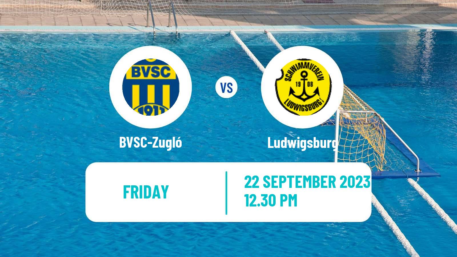 Water polo Euro Cup Water Polo BVSC-Zugló - Ludwigsburg