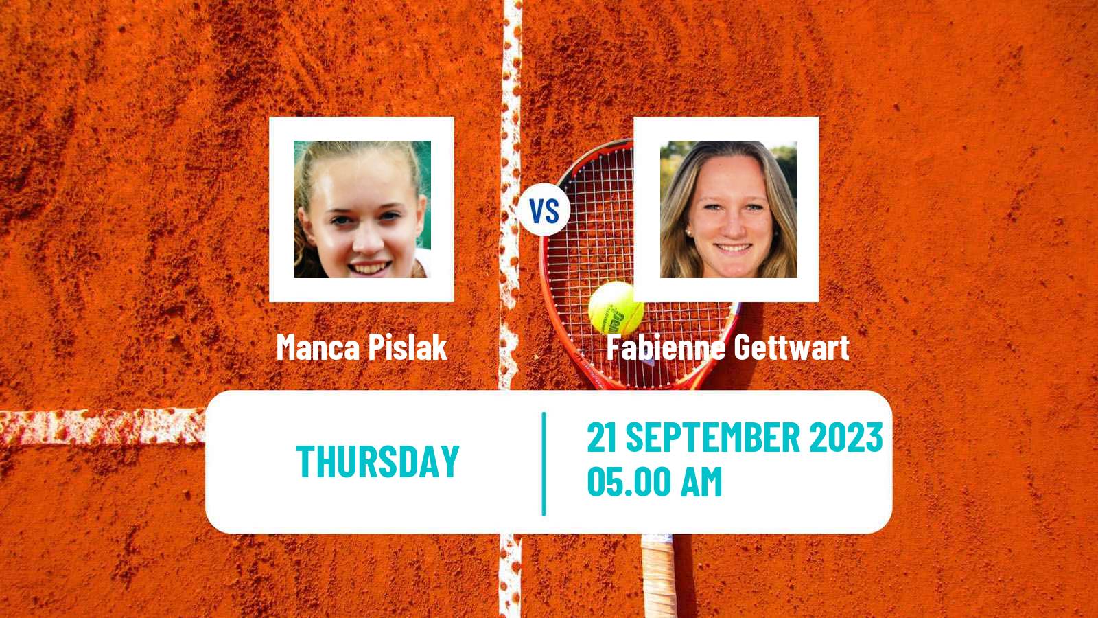 Tennis ITF W15 Kursumlijska Banja 11 Women Manca Pislak - Fabienne Gettwart
