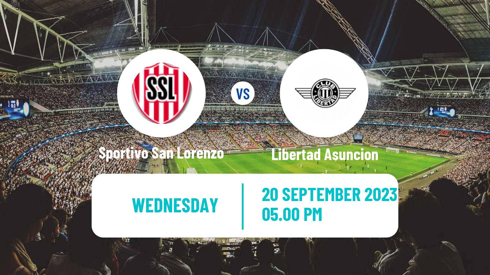 Soccer Copa Paraguay Sportivo San Lorenzo - Libertad Asuncion