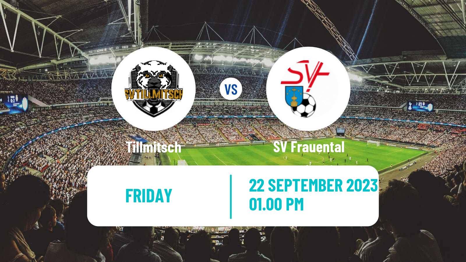 Soccer Austrian Landesliga Steiermark Tillmitsch - Frauental