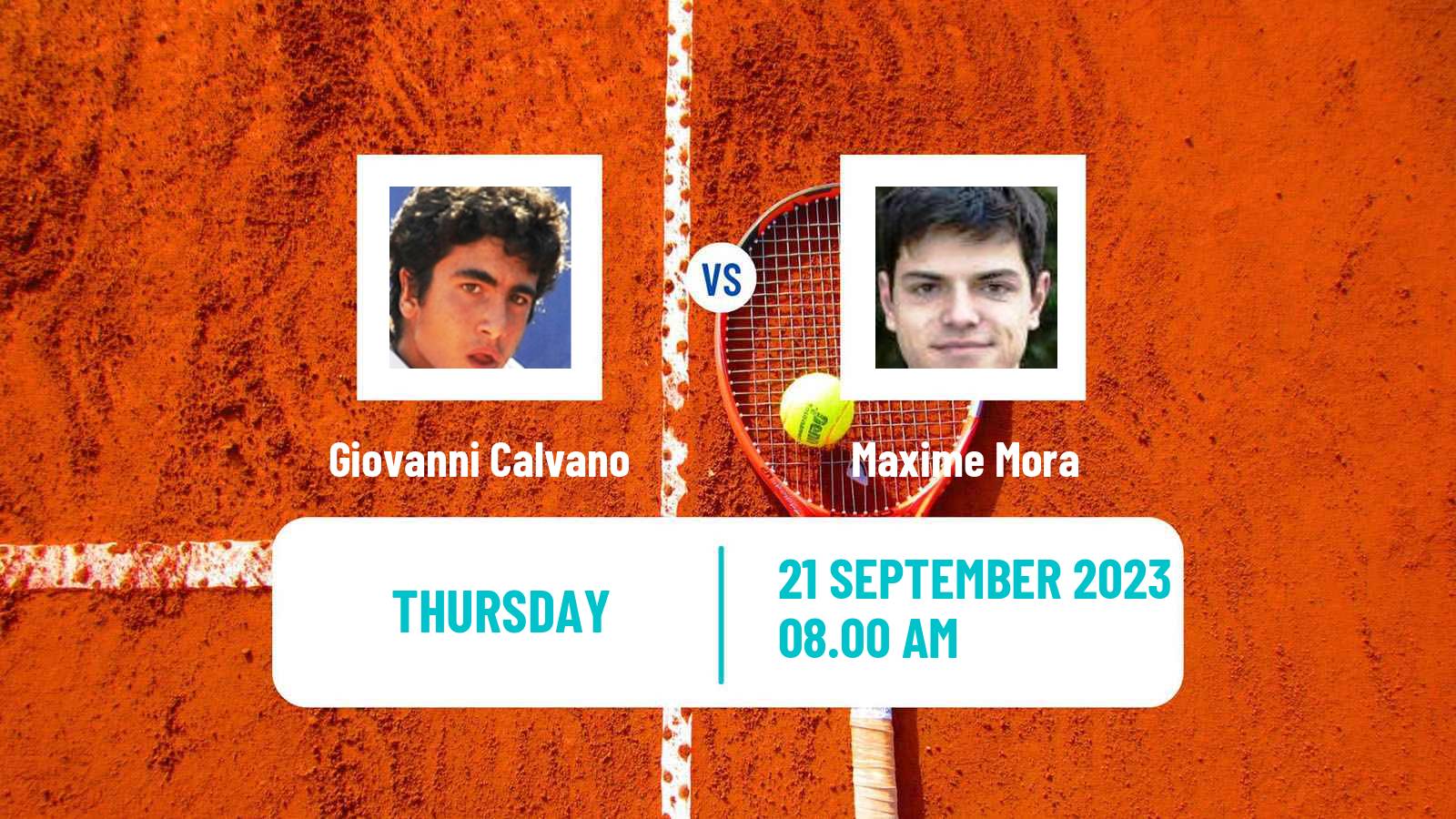Tennis ITF M15 Melilla Men Giovanni Calvano - Maxime Mora