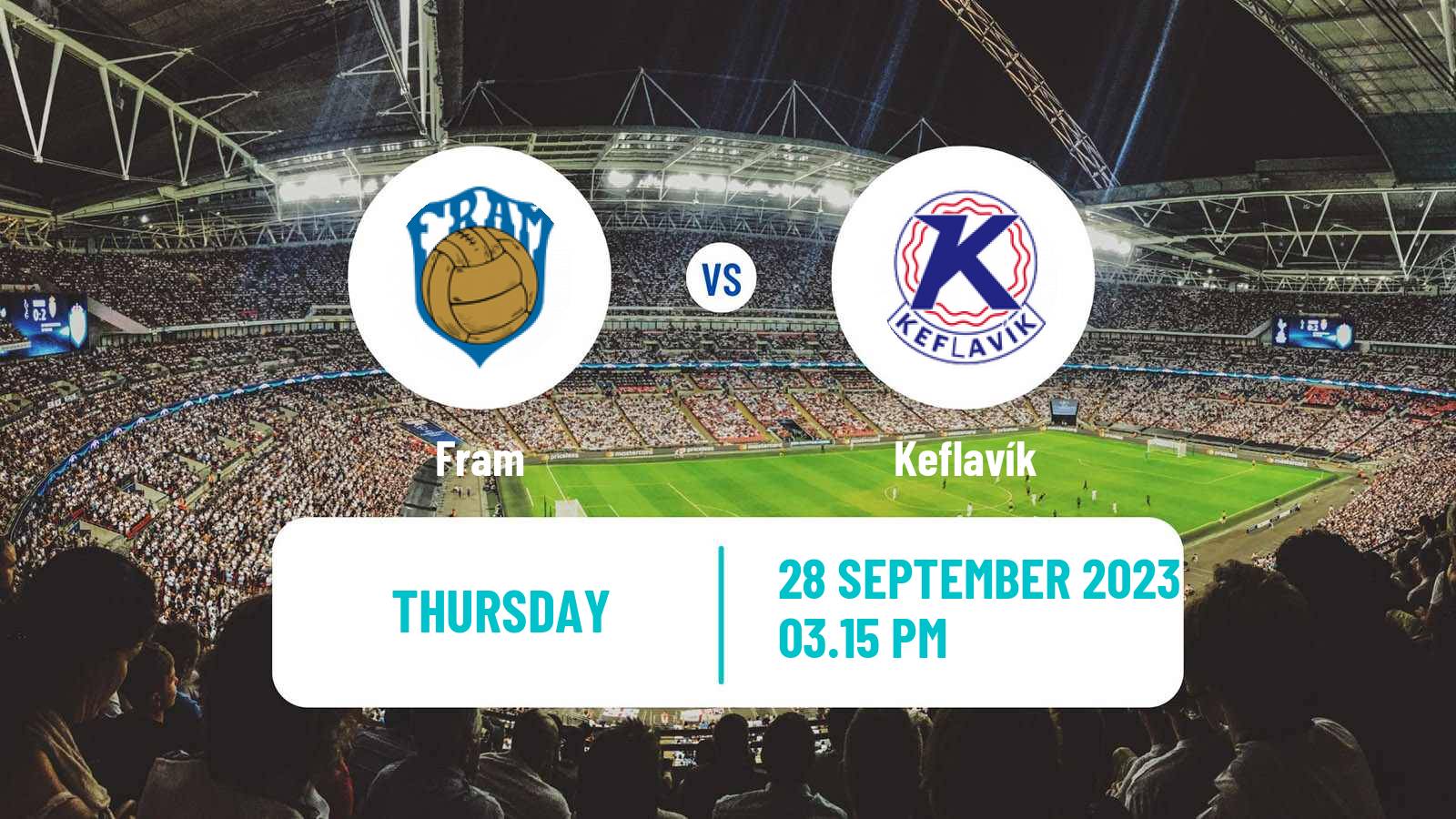 Soccer Icelandic Besta-deild karla Fram - Keflavík