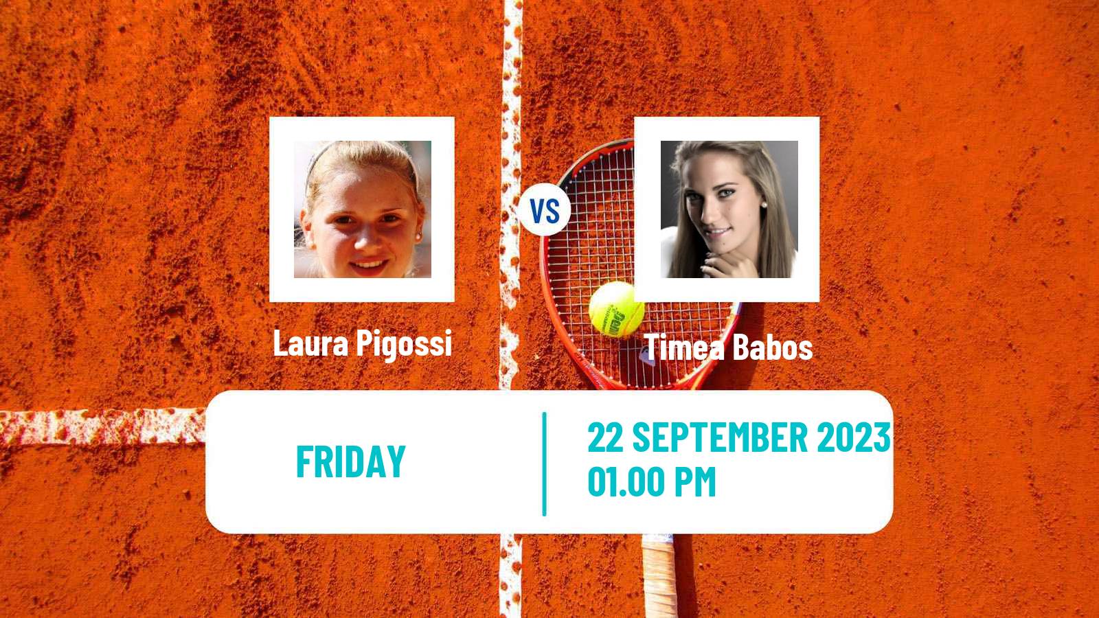 Tennis ITF W60 H Caldas Da Rainha Women Laura Pigossi - Timea Babos