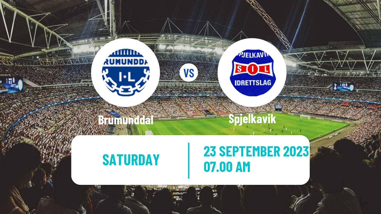 Soccer Norwegian Division 3 - Group 2 Brumunddal - Spjelkavik