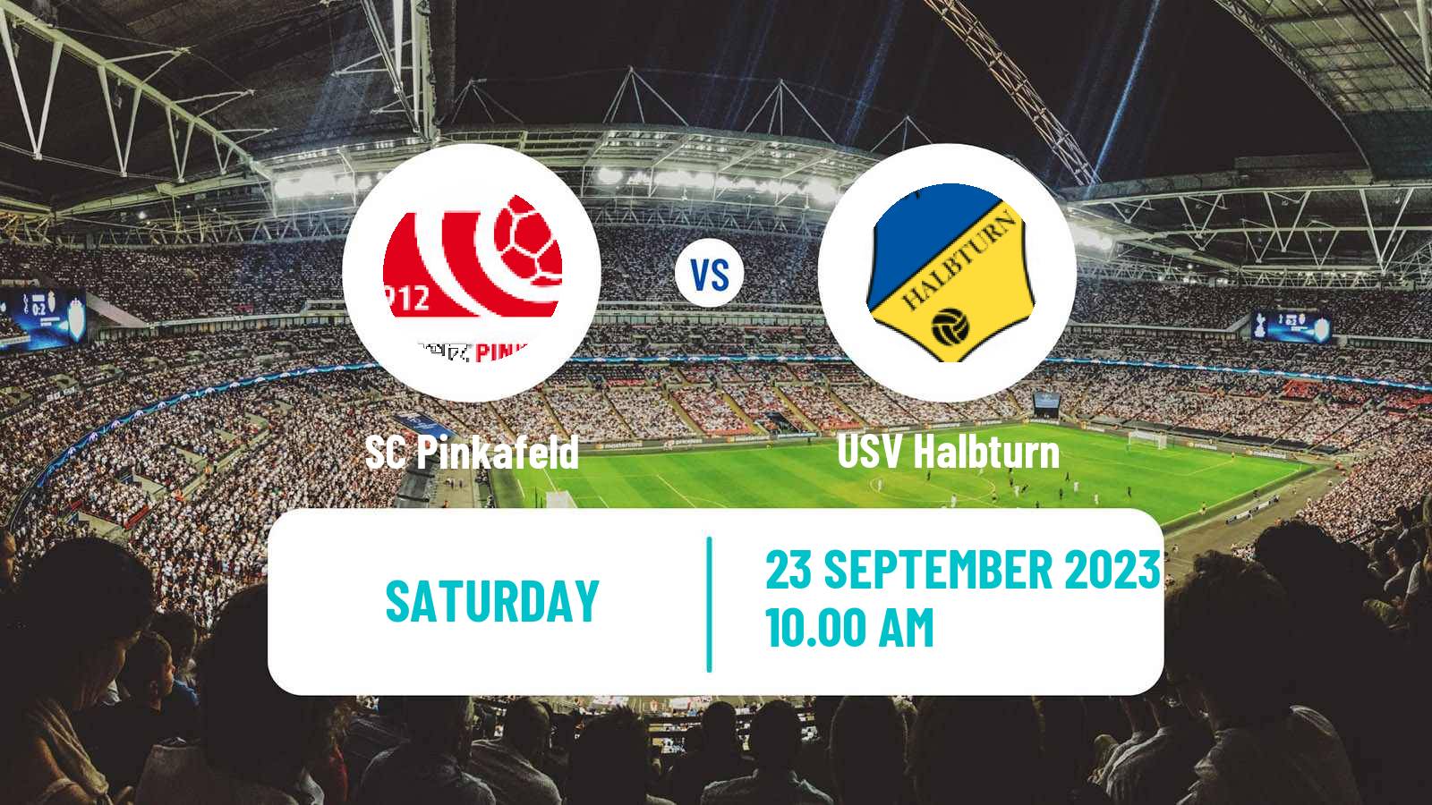 Soccer Austrian Landesliga Burgenland Pinkafeld - Halbturn