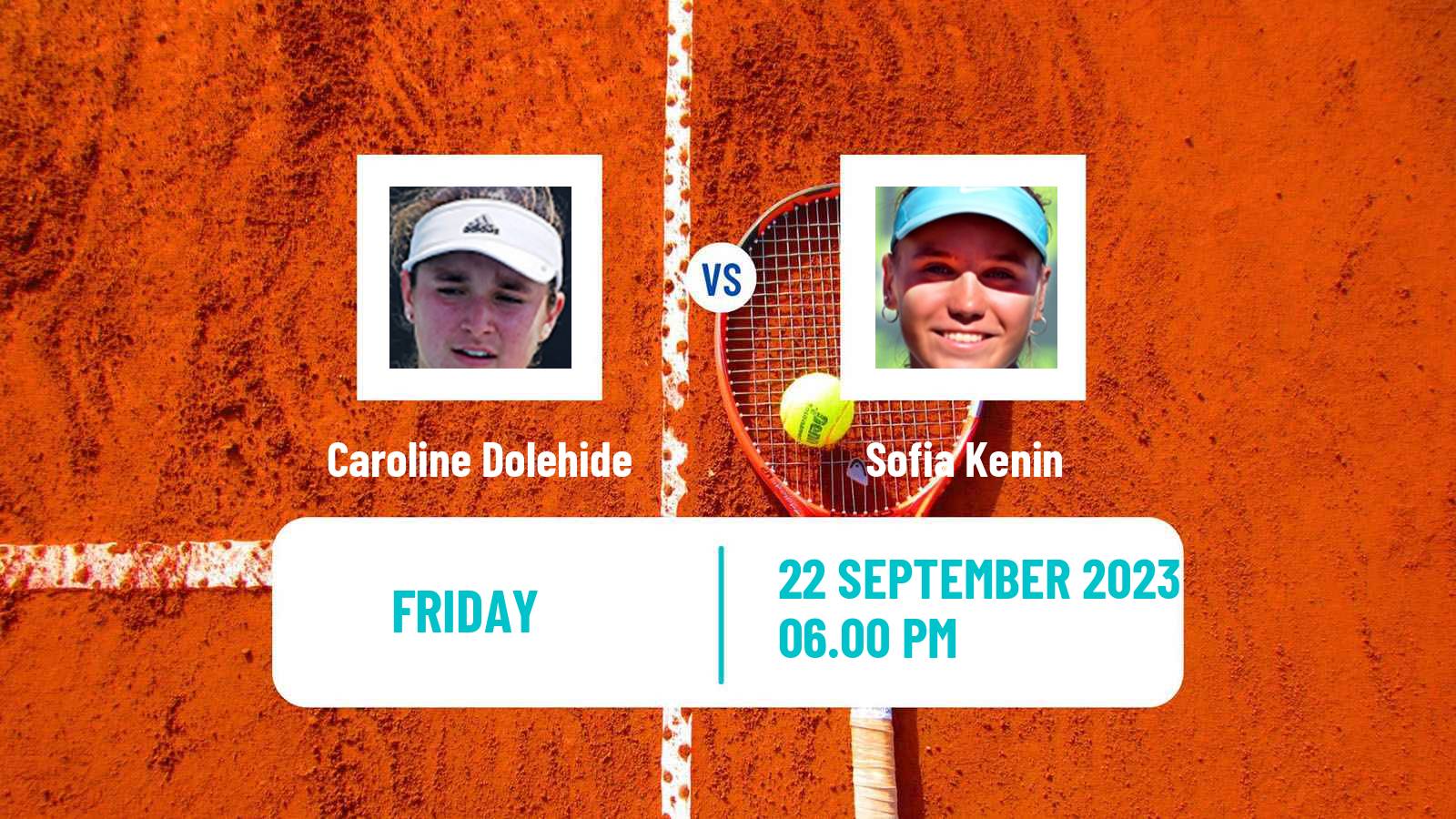 Tennis WTA Guadalajara Caroline Dolehide - Sofia Kenin