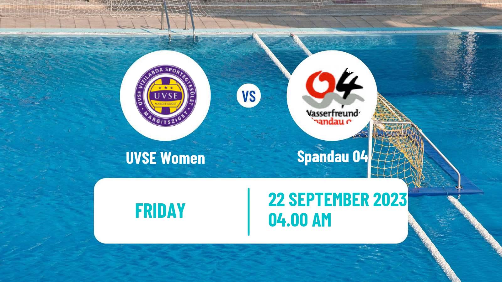 Water polo Champions League Water Polo Women UVSE - Spandau 04