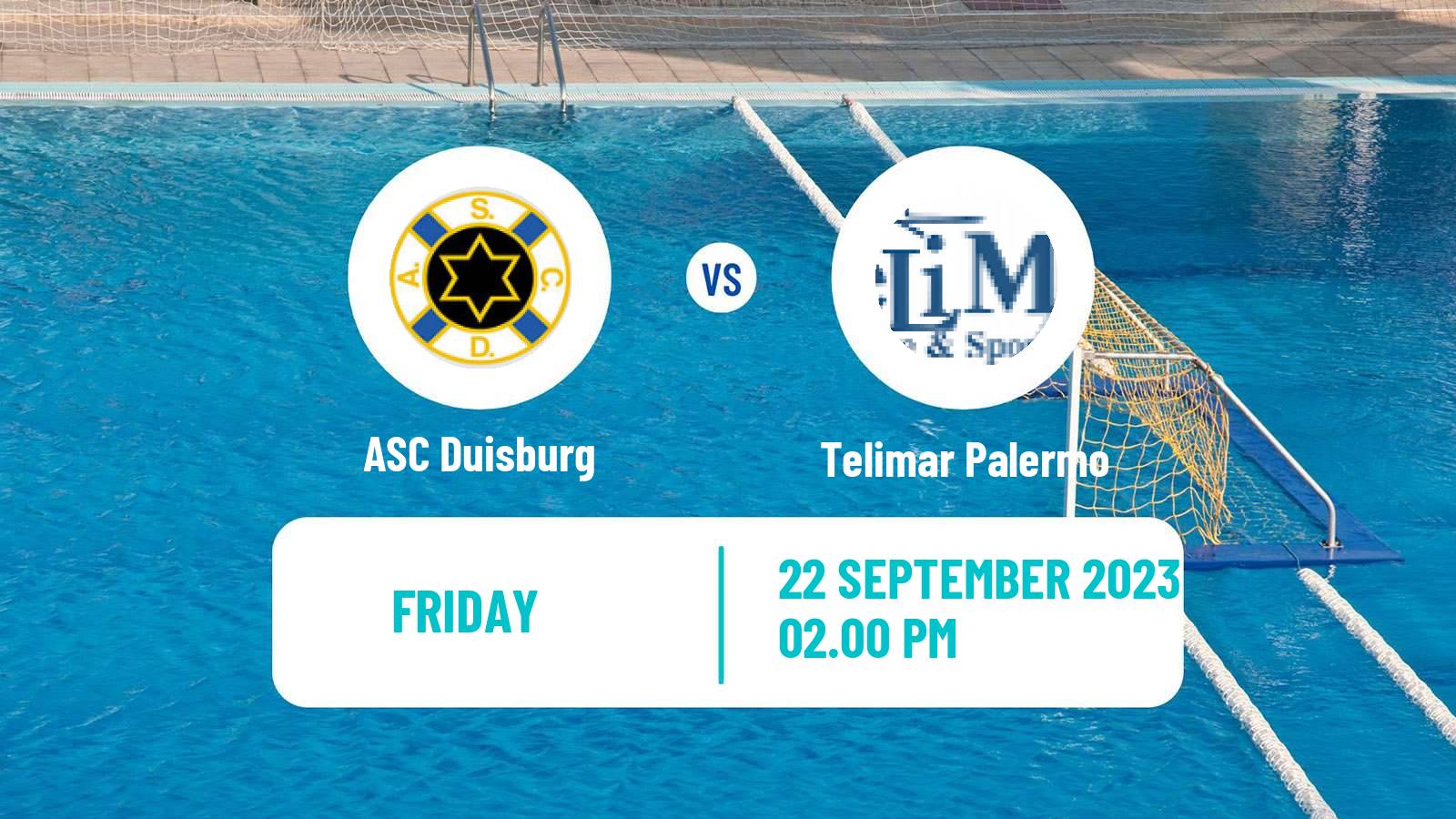 Water polo Euro Cup Water Polo ASC Duisburg - Telimar Palermo