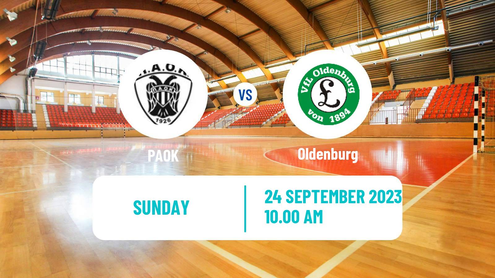 Handball EHF European League Women PAOK - Oldenburg