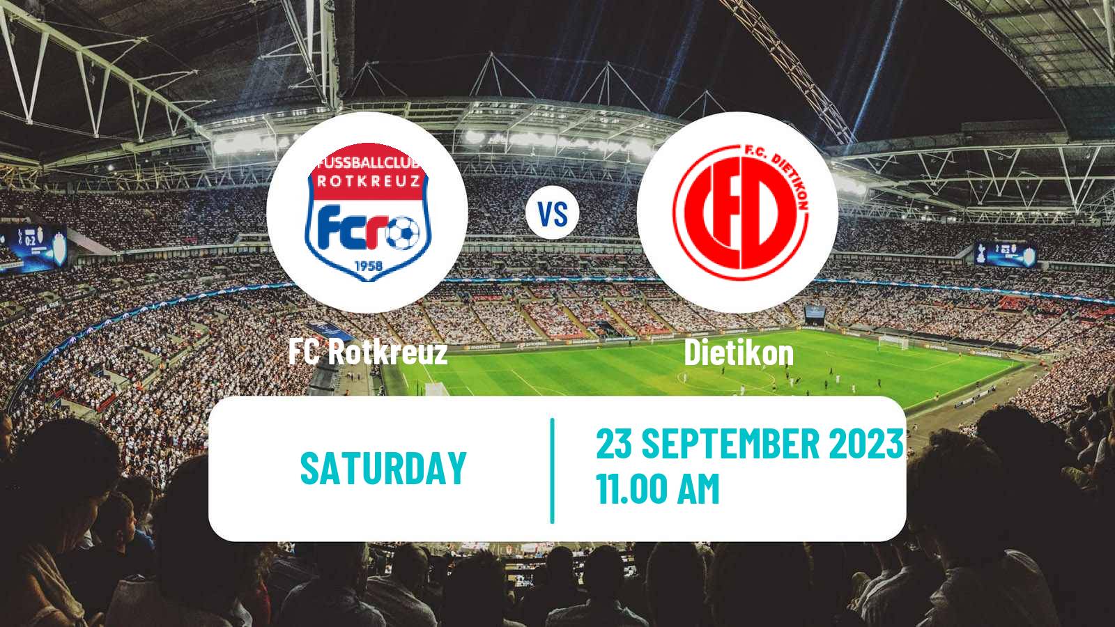 Soccer Swiss 1 Liga Classic Group 2 Rotkreuz - Dietikon