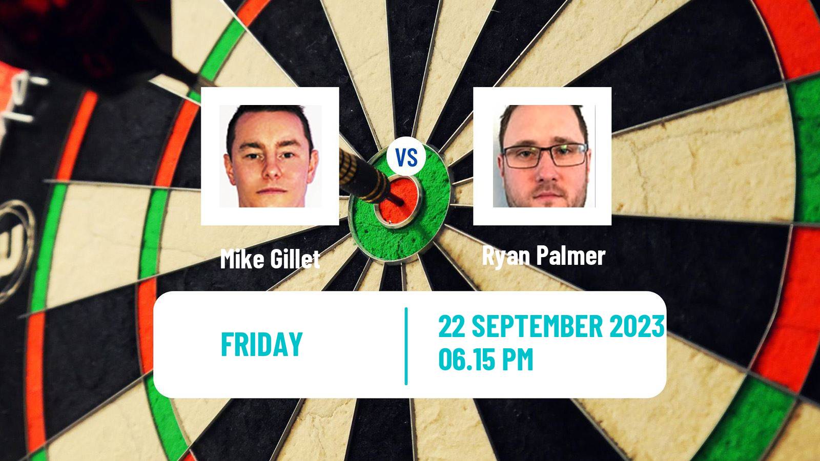 Darts Modus Super Series Mike Gillet - Ryan Palmer