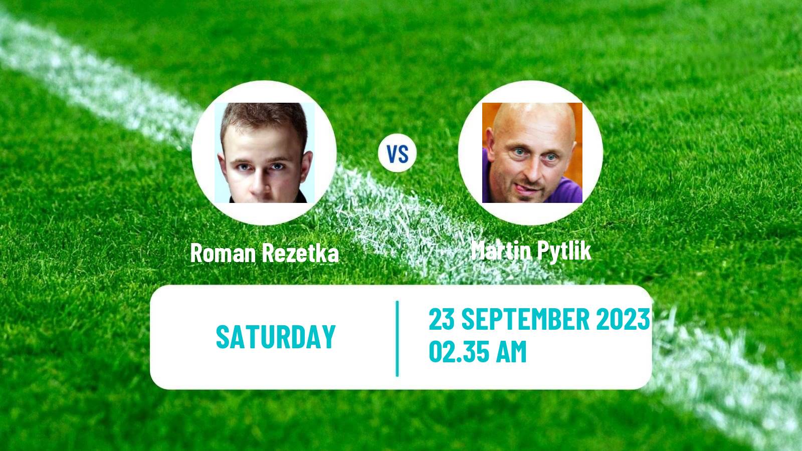Table tennis Tt Star Series Men Roman Rezetka - Martin Pytlik