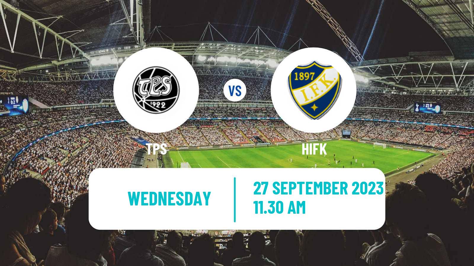 Soccer Finnish Ykkonen TPS - HIFK