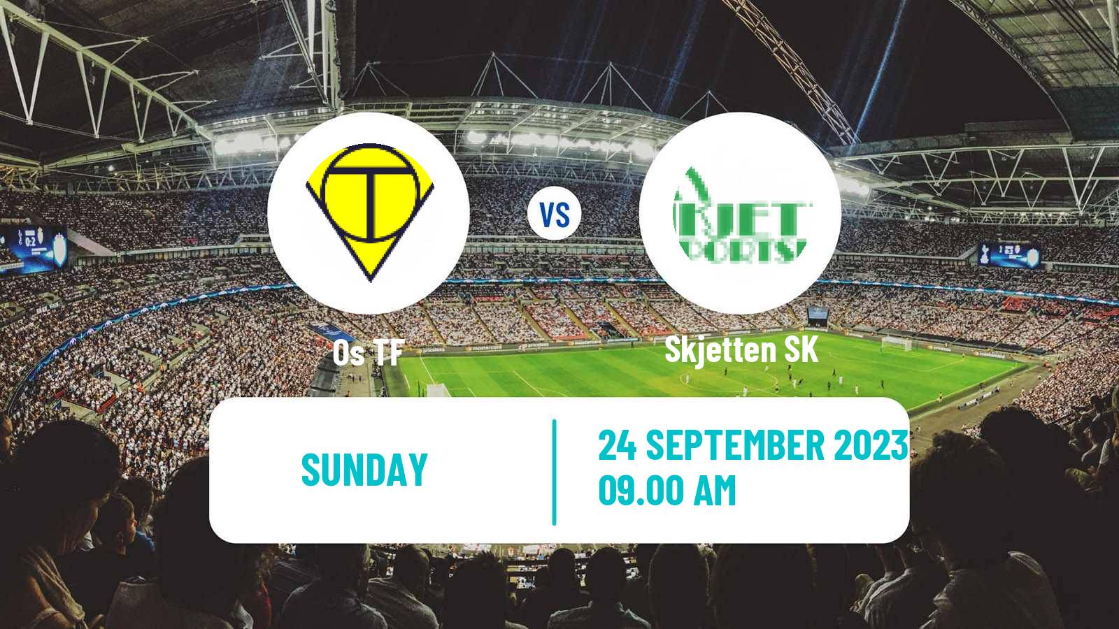 Soccer Norwegian Division 3 - Group 1 Os TF - Skjetten