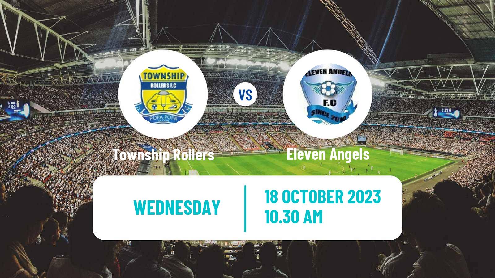 Soccer Botswana Premier League Township Rollers - Eleven Angels