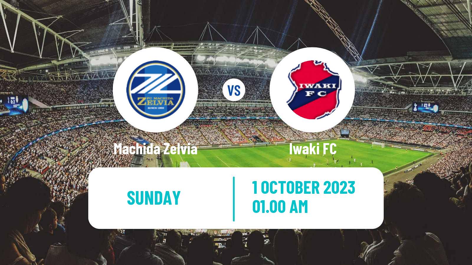 Soccer Japan J2 League Machida Zelvia - Iwaki