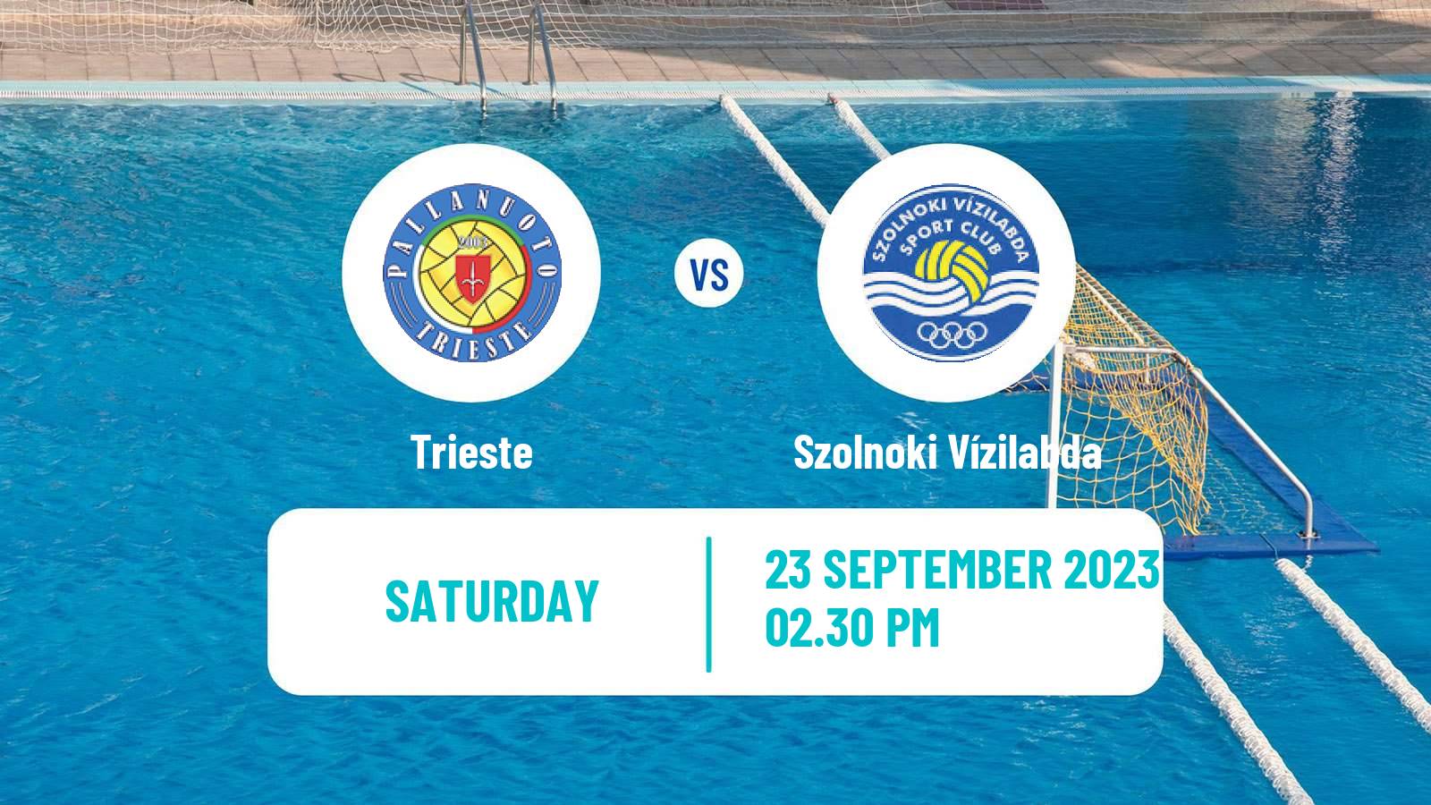 Water polo Euro Cup Water Polo Trieste - Szolnoki Vízilabda