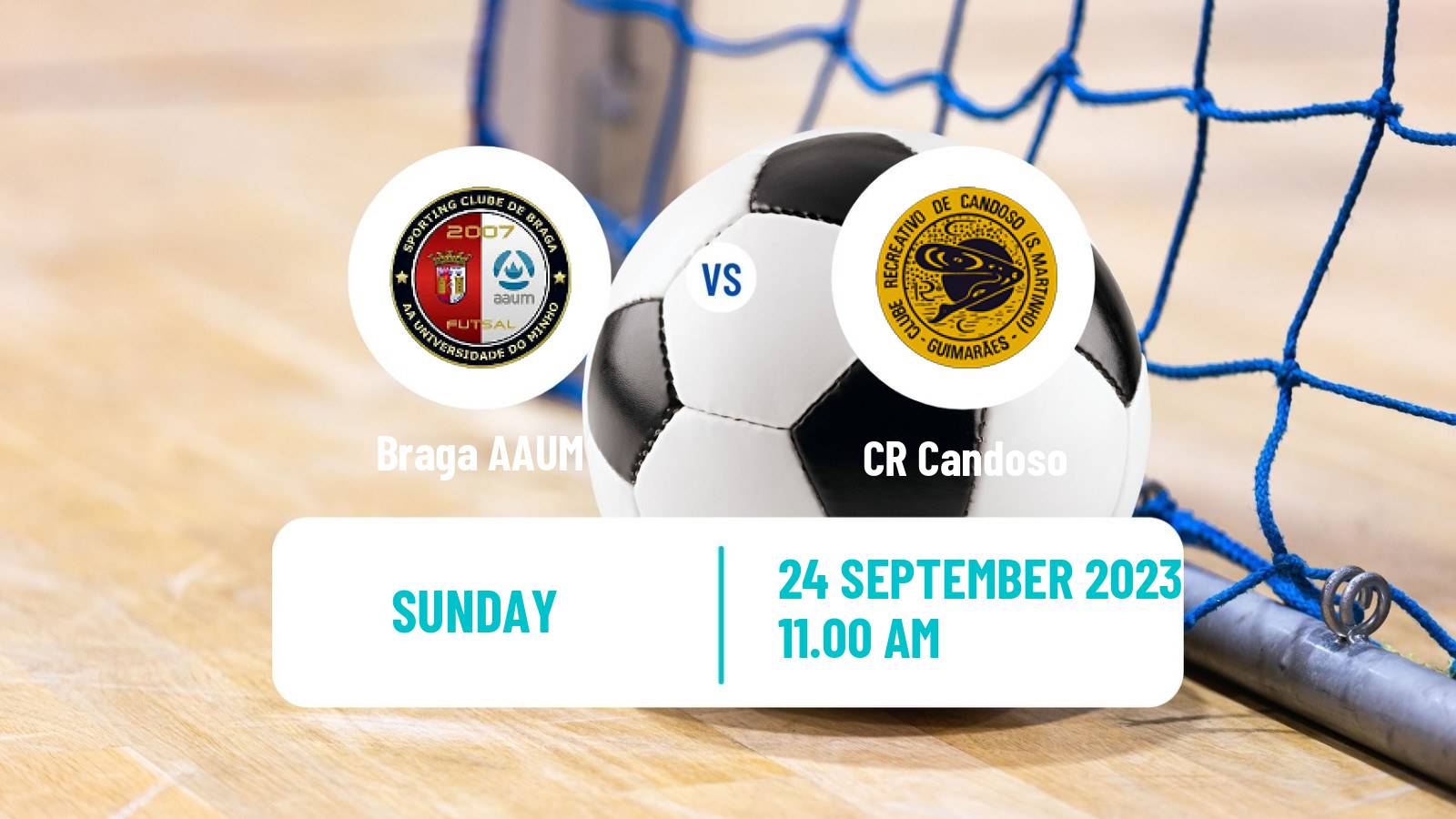 Futsal Portuguese 1ª divisão Futsal Braga AAUM - Candoso