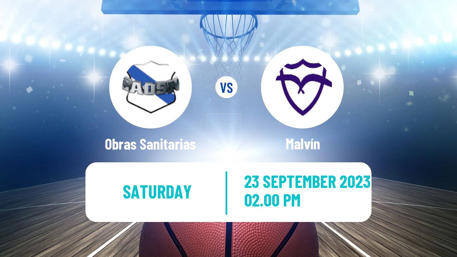 Basketball WBLA Women Obras Sanitarias - Malvín