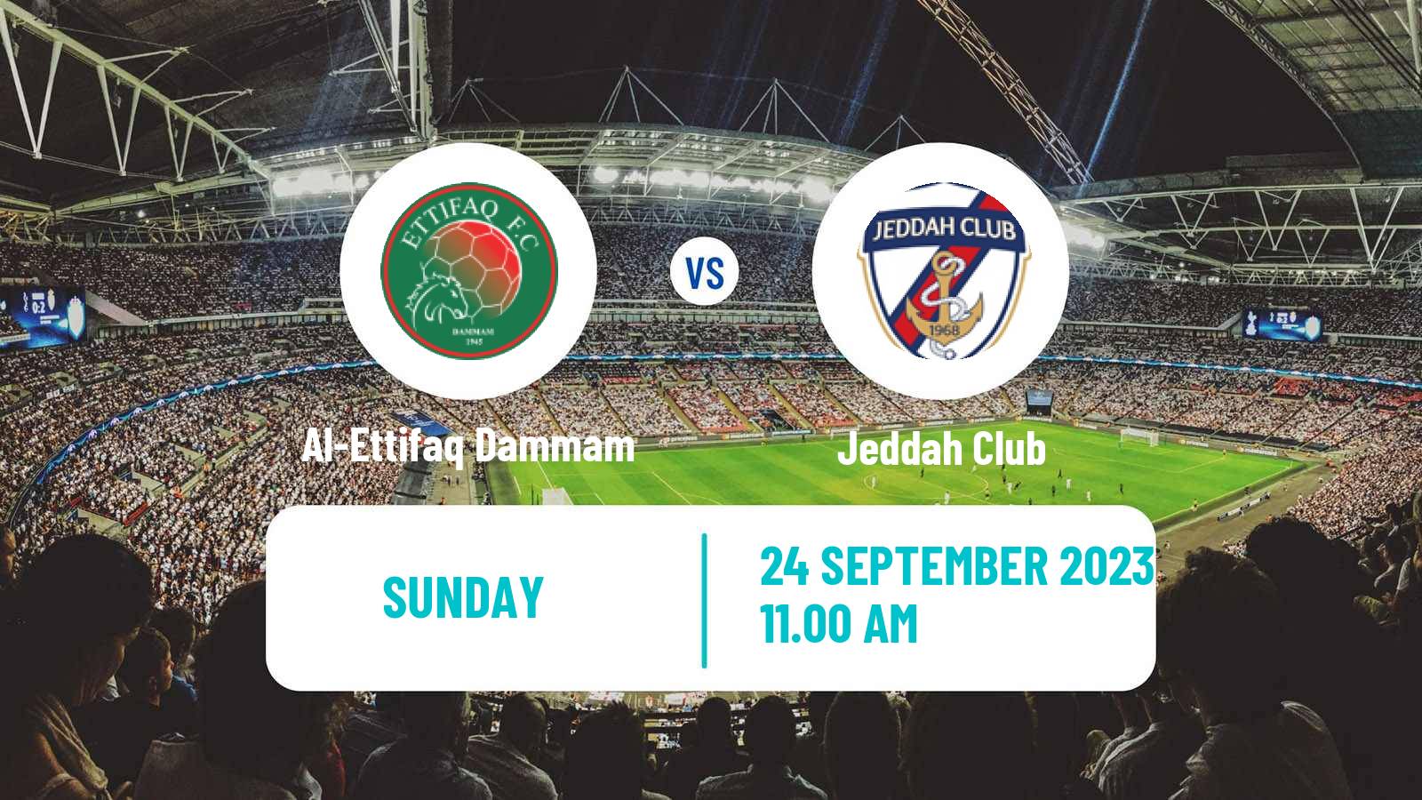 Soccer Saudi King Cup Al-Ettifaq Dammam - Jeddah