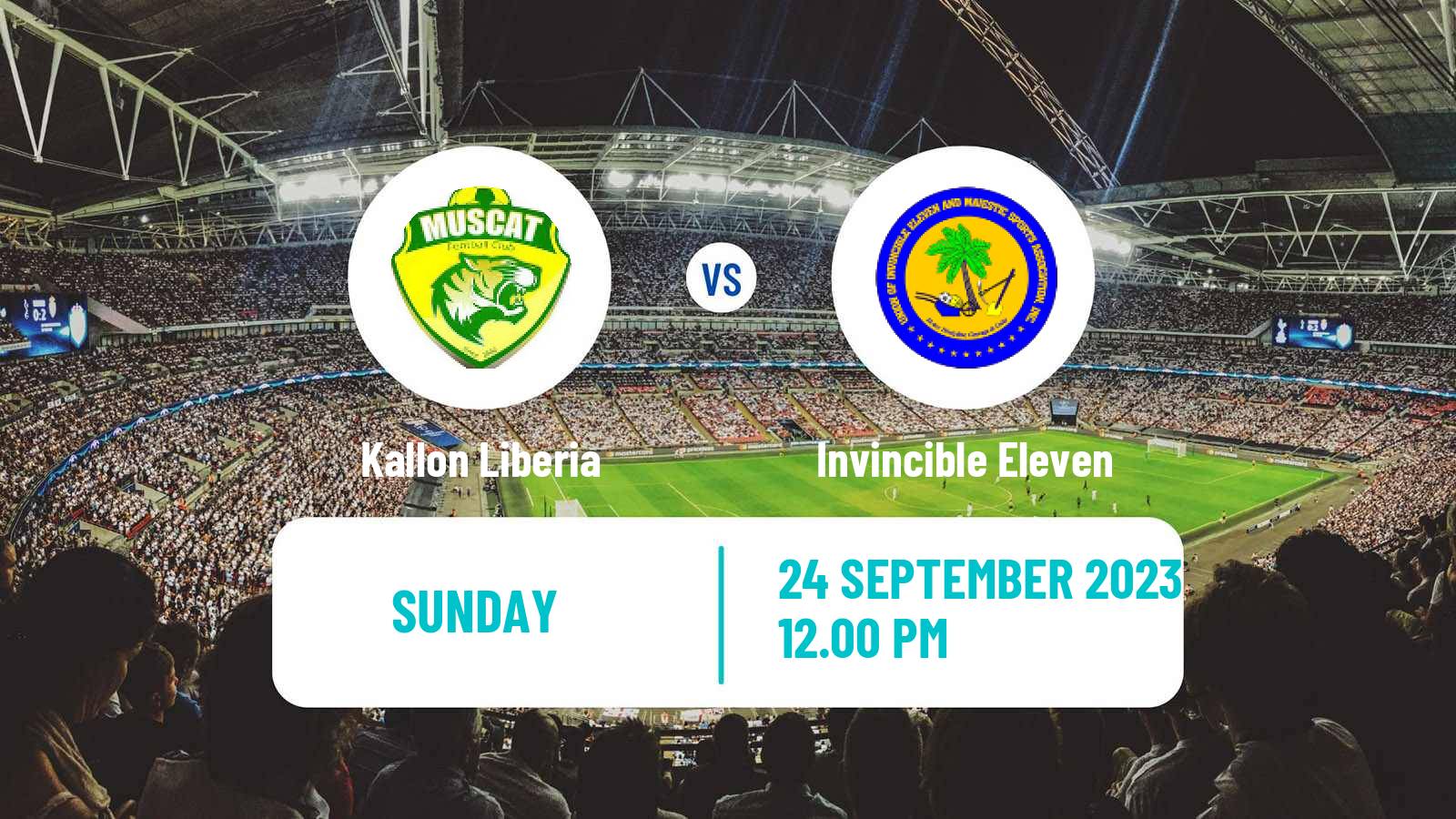 Soccer Liberian First Division Kallon Liberia - Invincible Eleven