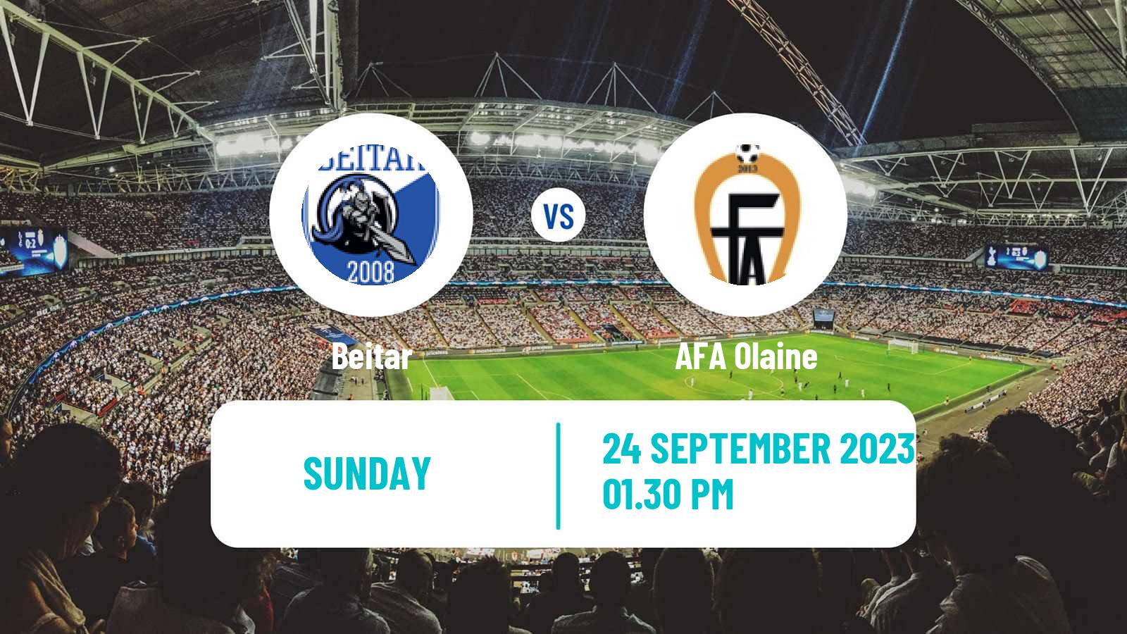 Soccer Latvian 1 Liga Beitar - Olaine