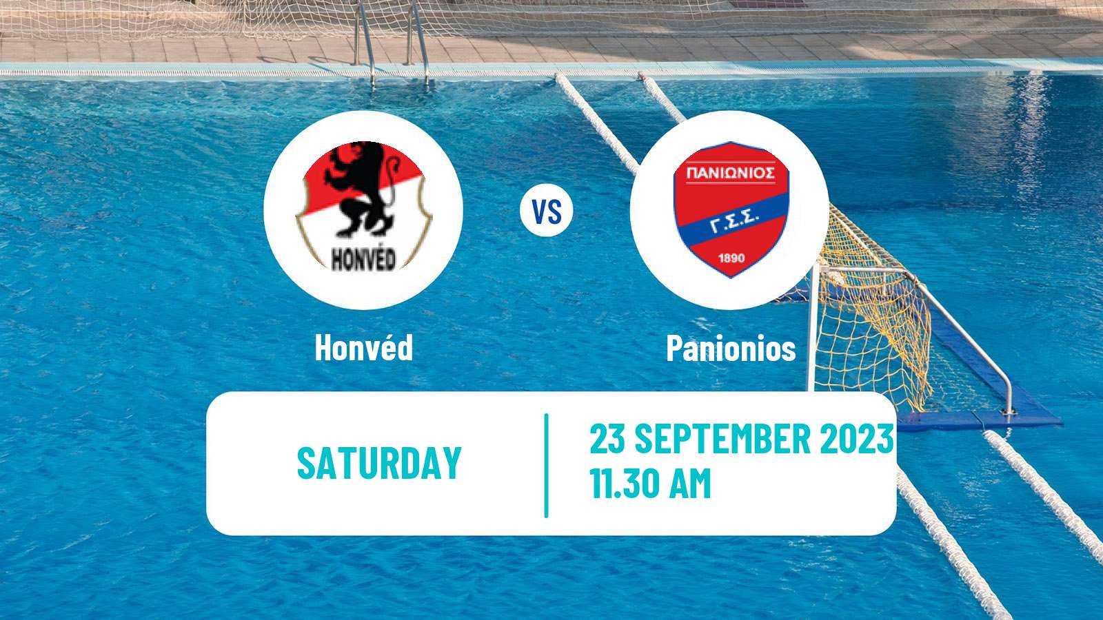 Water polo Euro Cup Water Polo Honvéd - Panionios