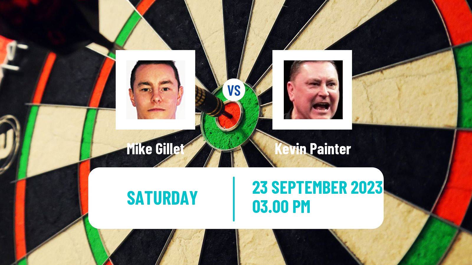 Darts Modus Super Series Mike Gillet - Kevin Painter