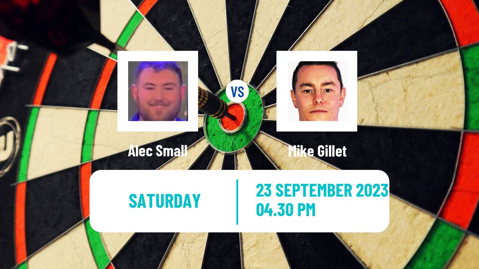 Darts Modus Super Series Alec Small - Mike Gillet