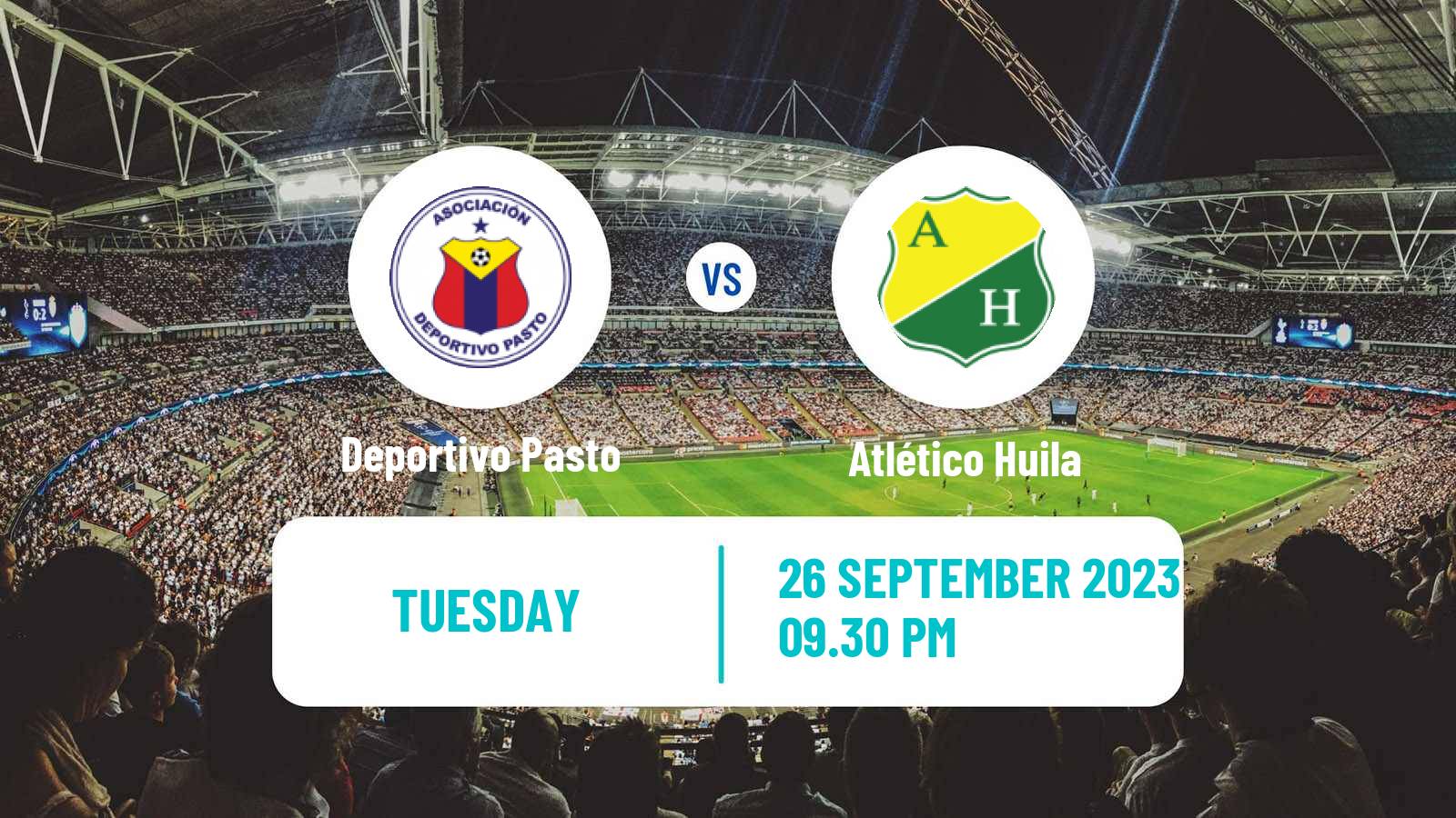 Soccer Colombian Primera A Deportivo Pasto - Atlético Huila